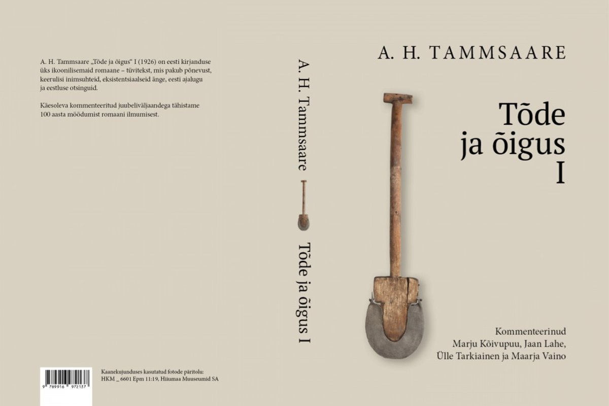 Ilmub „Tõde ja õigus“ I osa kommenteeritud väljaanne