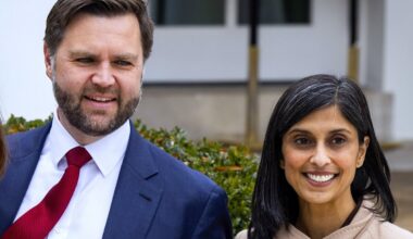 Palju õnne! USA teine leedi Usha Vance ootab neljandat last