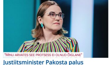 "Loomade farm" reaalsuses. Liisa Pakosta vabandus politseijuhtide ees on igati küüniline