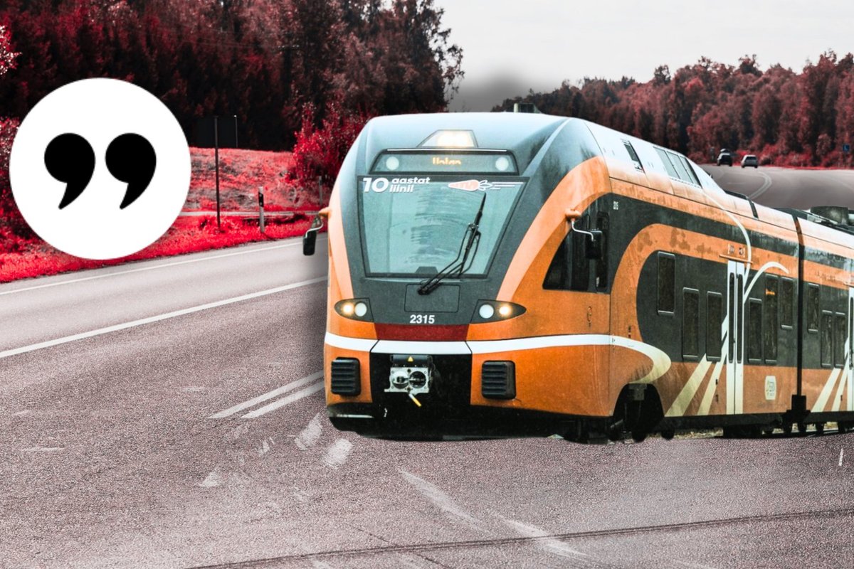 Priit Rööp: rongiliiklus on haavatav, kallis ja halb investeering. Ehitame ja arendame hoopis maanteid!