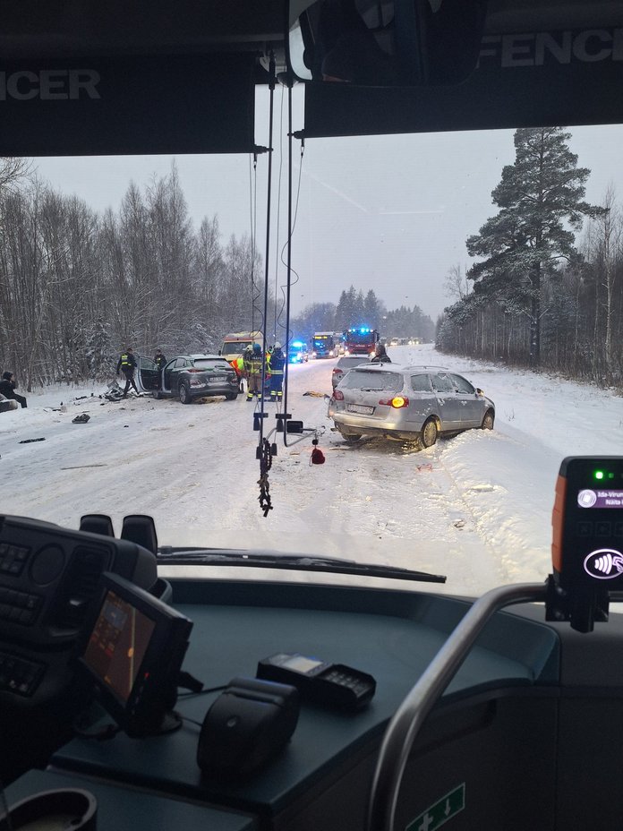 Liiklusõnnetus Jõhvi vallas