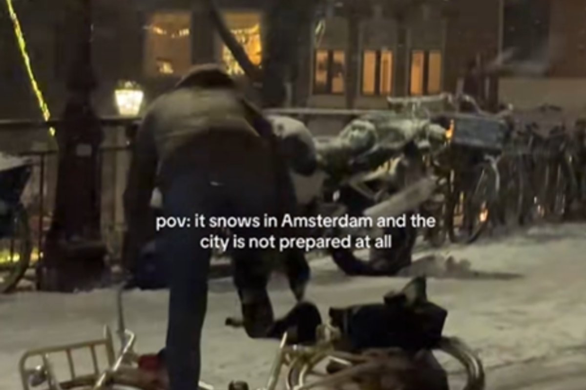 VIDEOD | Euroopa rattapealinn Amsterdam jäi jänni libeda teega