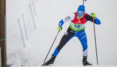 Laskesuusataja Frederik Välbe murdis juunioride IBU karikaetapil poodiumile