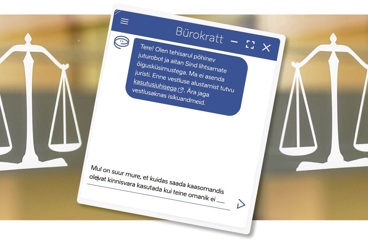Tasuta õigusabi toel jäi 93aastasele prouale kodu alles. Nüüd asendab riik juristid juturobotiga