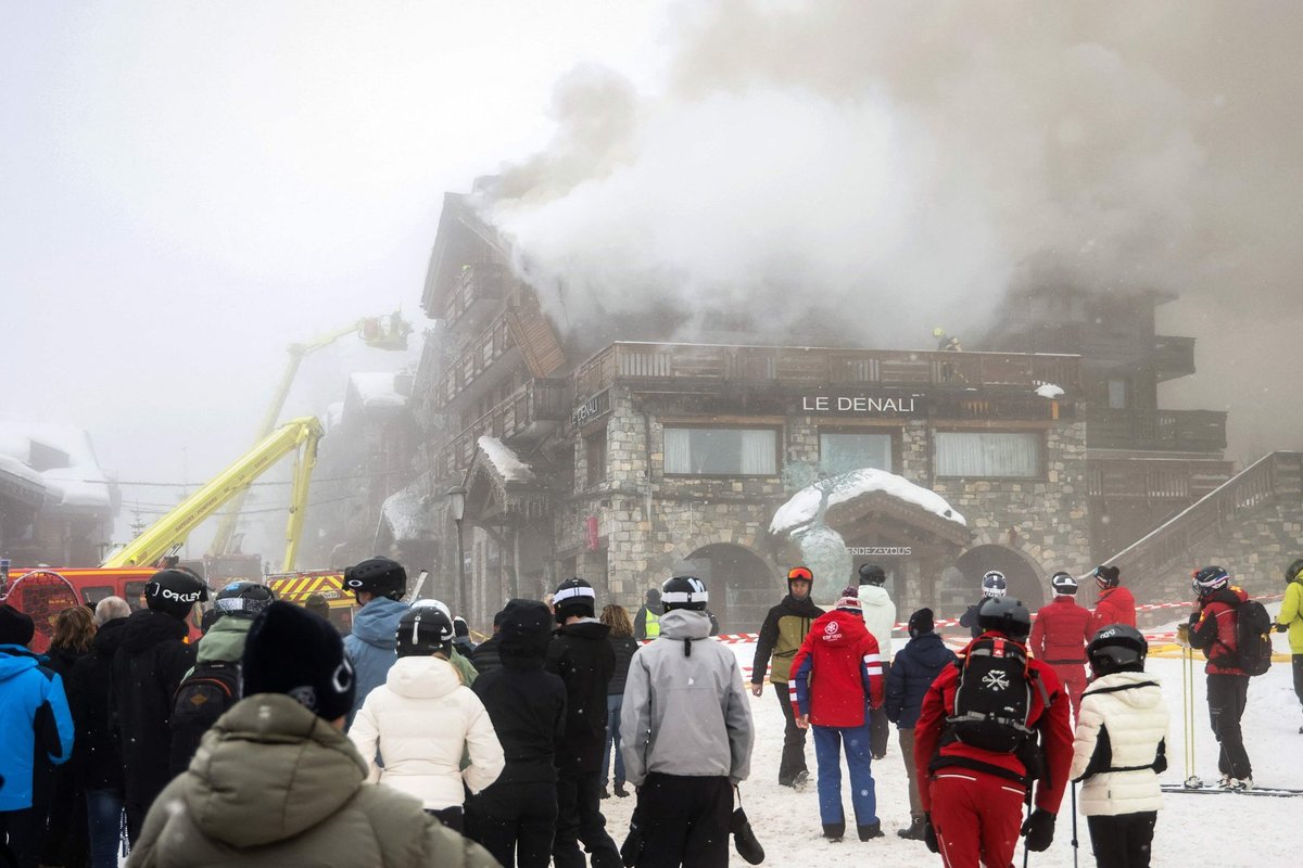 VIDEO | Prantsusmaa Alpide suusakuurordis süttis luksushotell