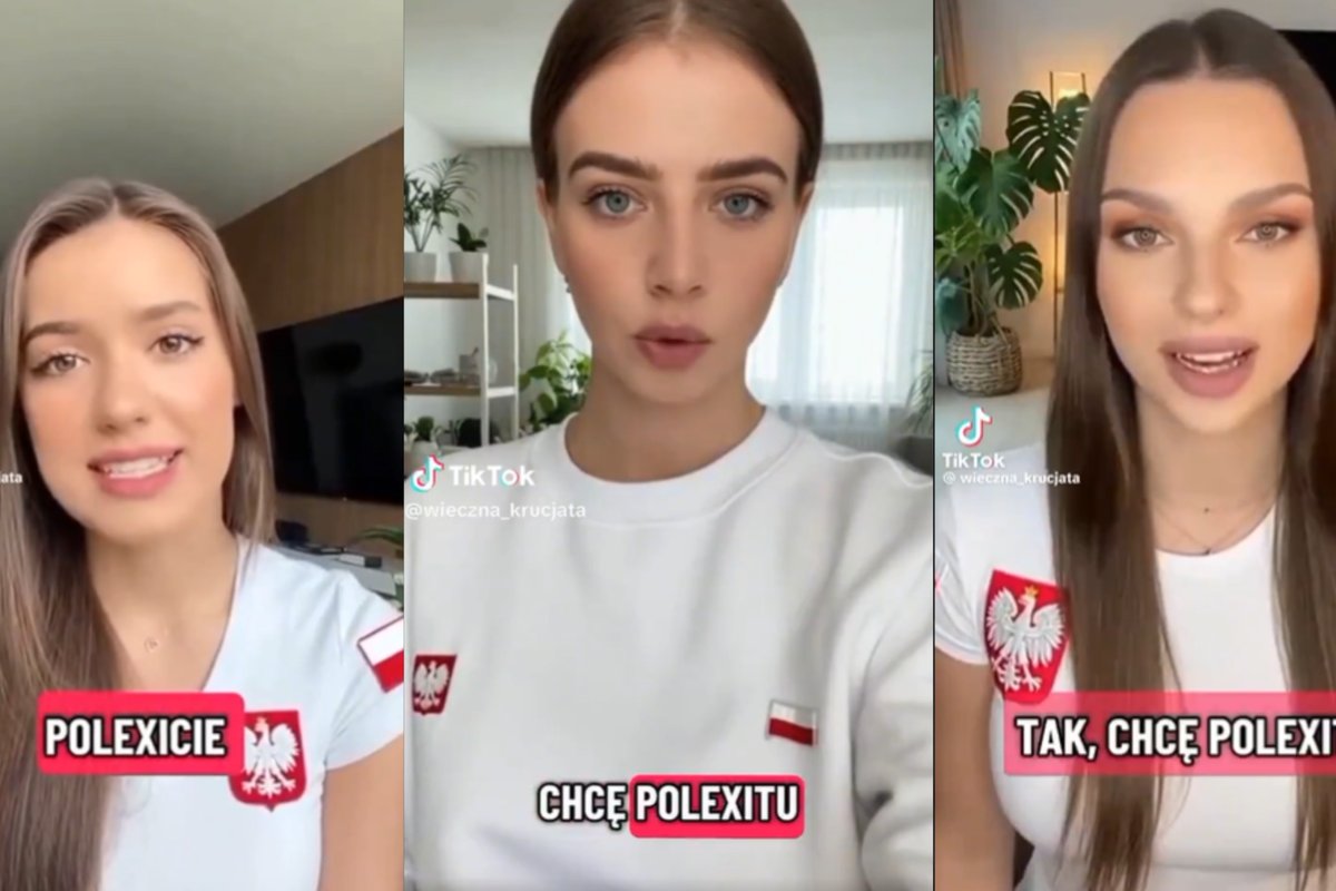 TikTokis levisid AI videod, kus propageeritakse Poola lahkumist Euroopa Liidust. Riik näitab näpuga Venemaa poole