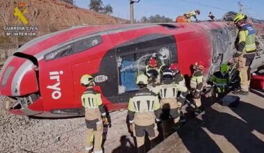 Esialgne raport: Hispaania 45 hukkunuga rongiõnnetuse põhjustas rööpa purunemine