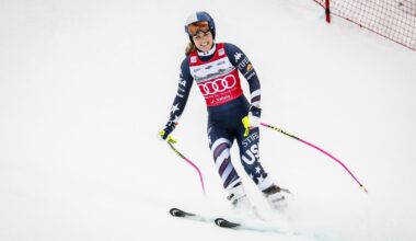 Lindsey Vonn kukkus kiirlaskumisel ja vigastas põlve. „Minu olümpiaunistus pole veel läbi“