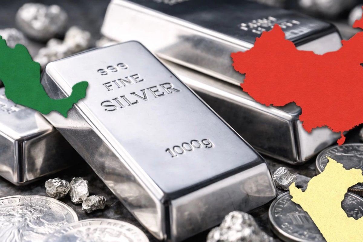 Millistes riikides kaevandatakse enim hõbedat?