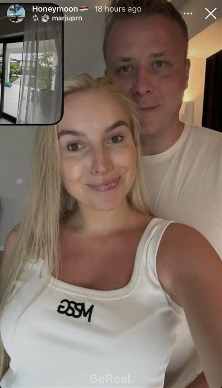 Jaanus ja Marju Koort naudivad mesinädalaid