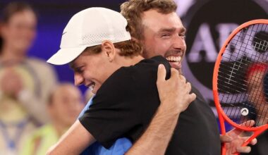 VIDEO | Amatöör pani Austraalia lahtistel Sinneri ja teised tennisetipud kotti ning võitis miljoni