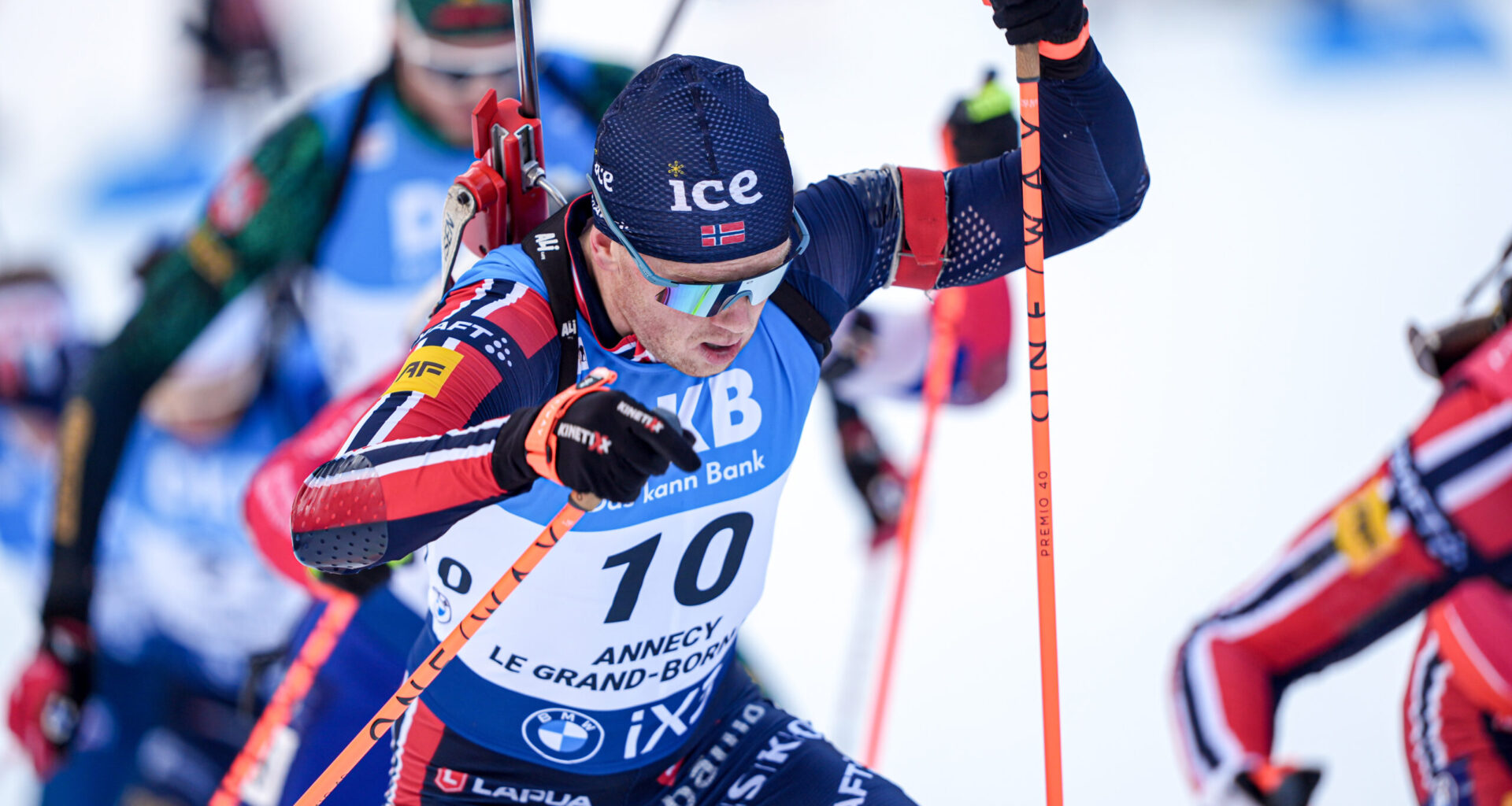 Norra laskesuusatamise koondis Oberhofis toimuval maailmameistrivõistluste etapil