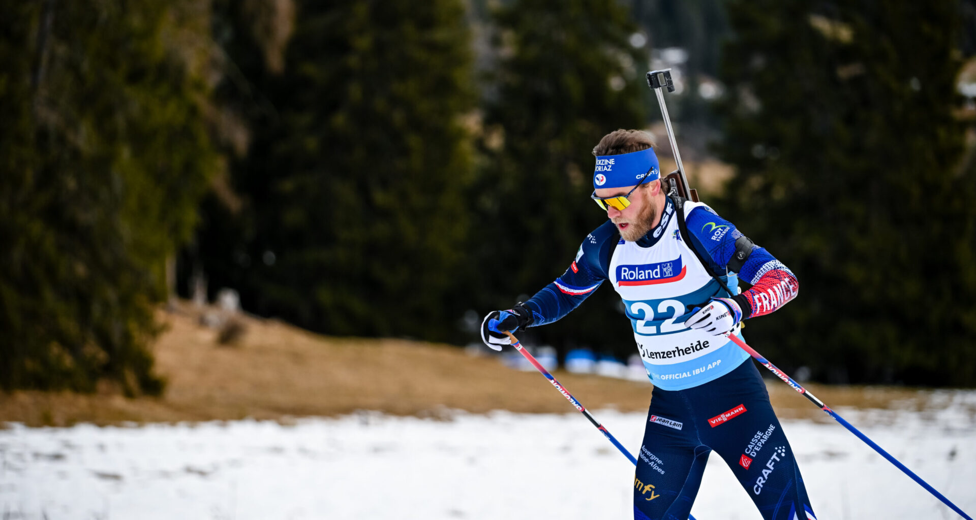 Prantsuse talent võitis Brezno-Osrblies IBU karika 15 km ühisstardiga sõidu