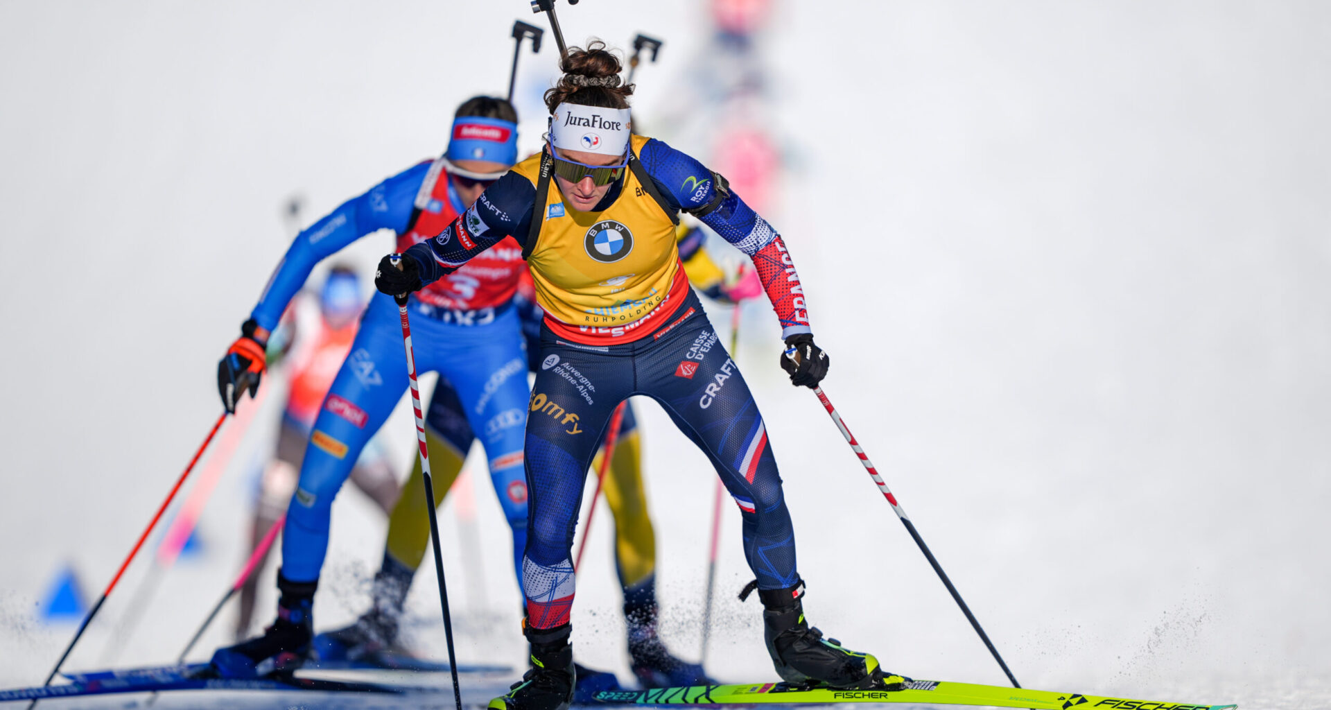 Prantsuse staar võitis Ruhpoldingis maailmakarika jälitussõidu