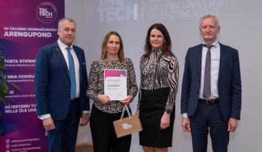 Tehnikaülikool tunnustas Kaja Engmani stipendiumiga