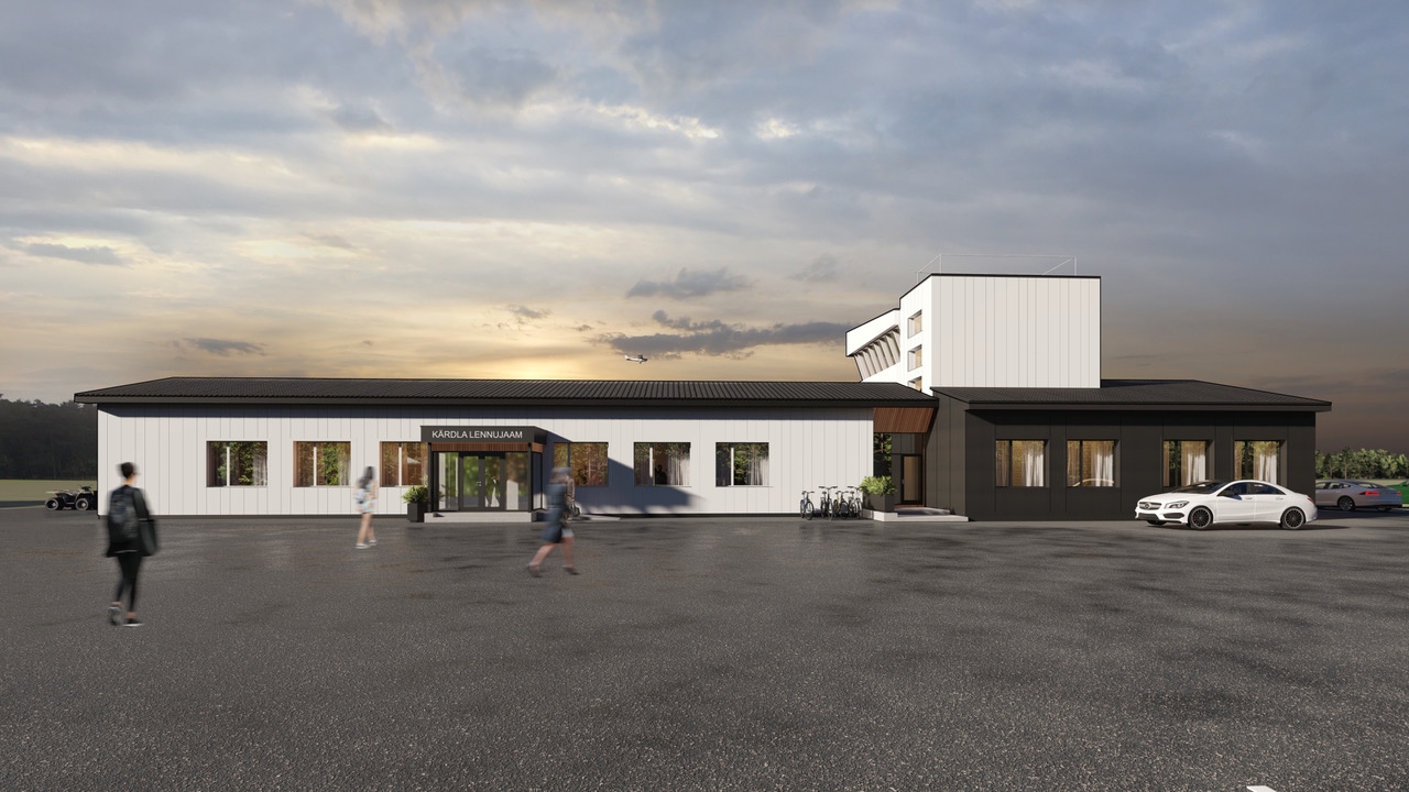 PILTUUDIS | Kärdla lennujaama uus pale