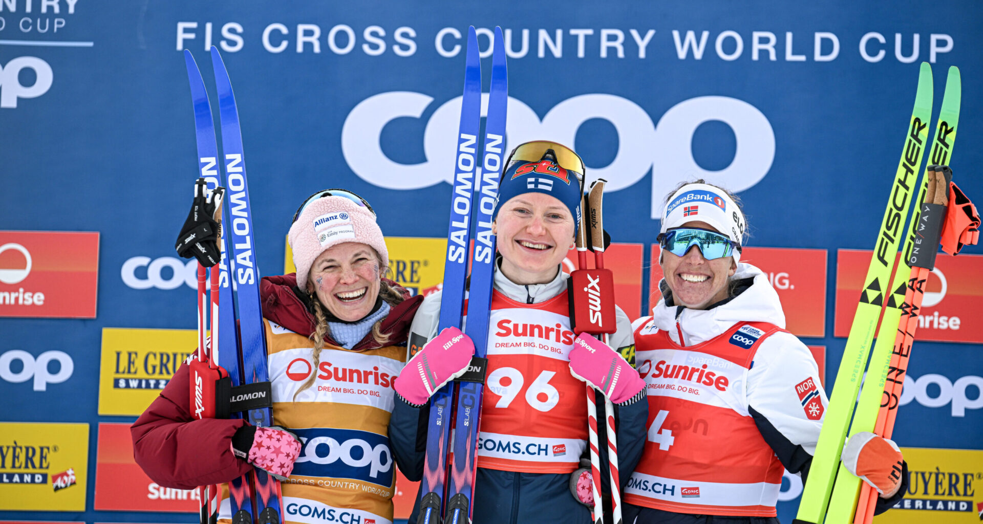 Soome staar võitis Gomsis toimunud maailmakarika 20 km ühisstardiga distantsi