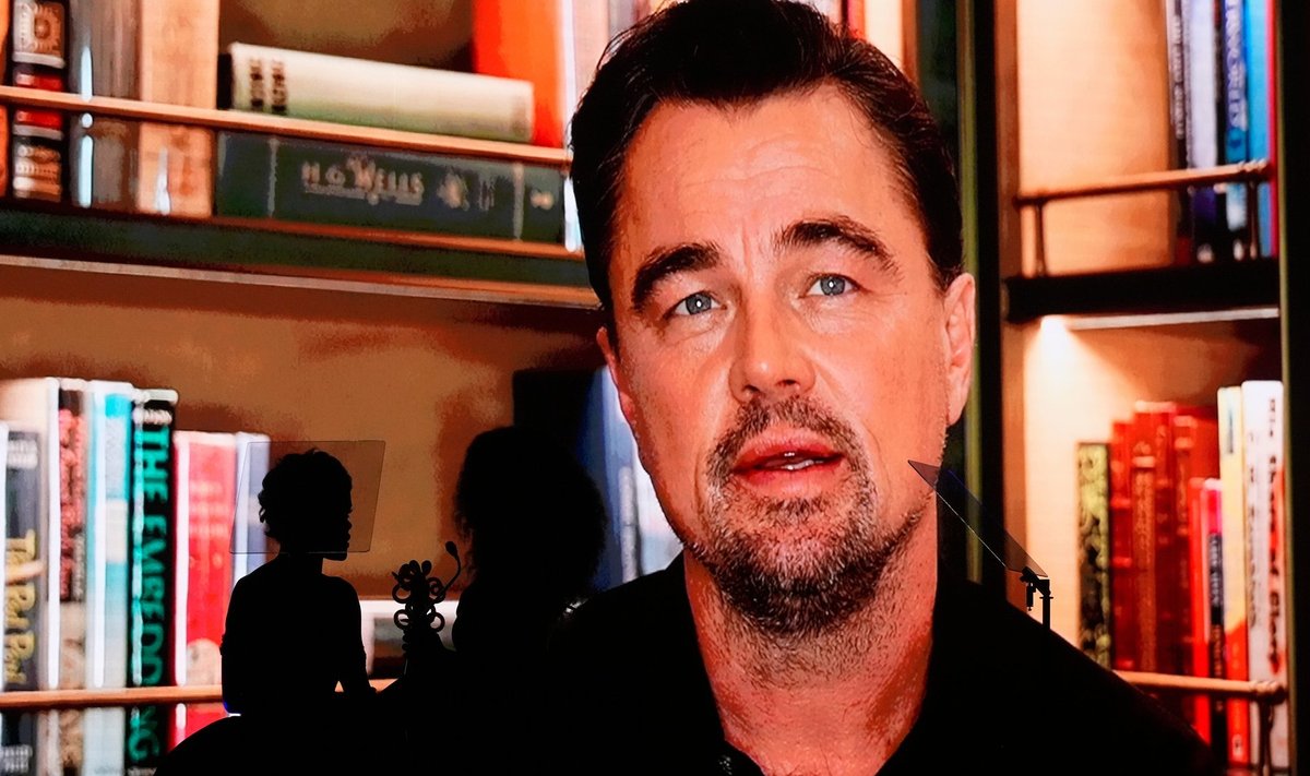 Leonardo DiCaprio ilmus filmiauhindade galale videopildis