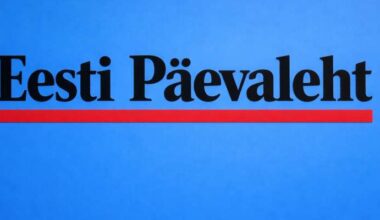 Eesti P&auml;evaleht l&otilde;petas paberil igap&auml;evase ilmumise 2024. aasta aprillis.