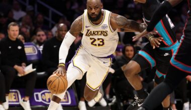 LeBron James tõusis NBA kõigi aegade edetabelis söötude arvestuses teiseks