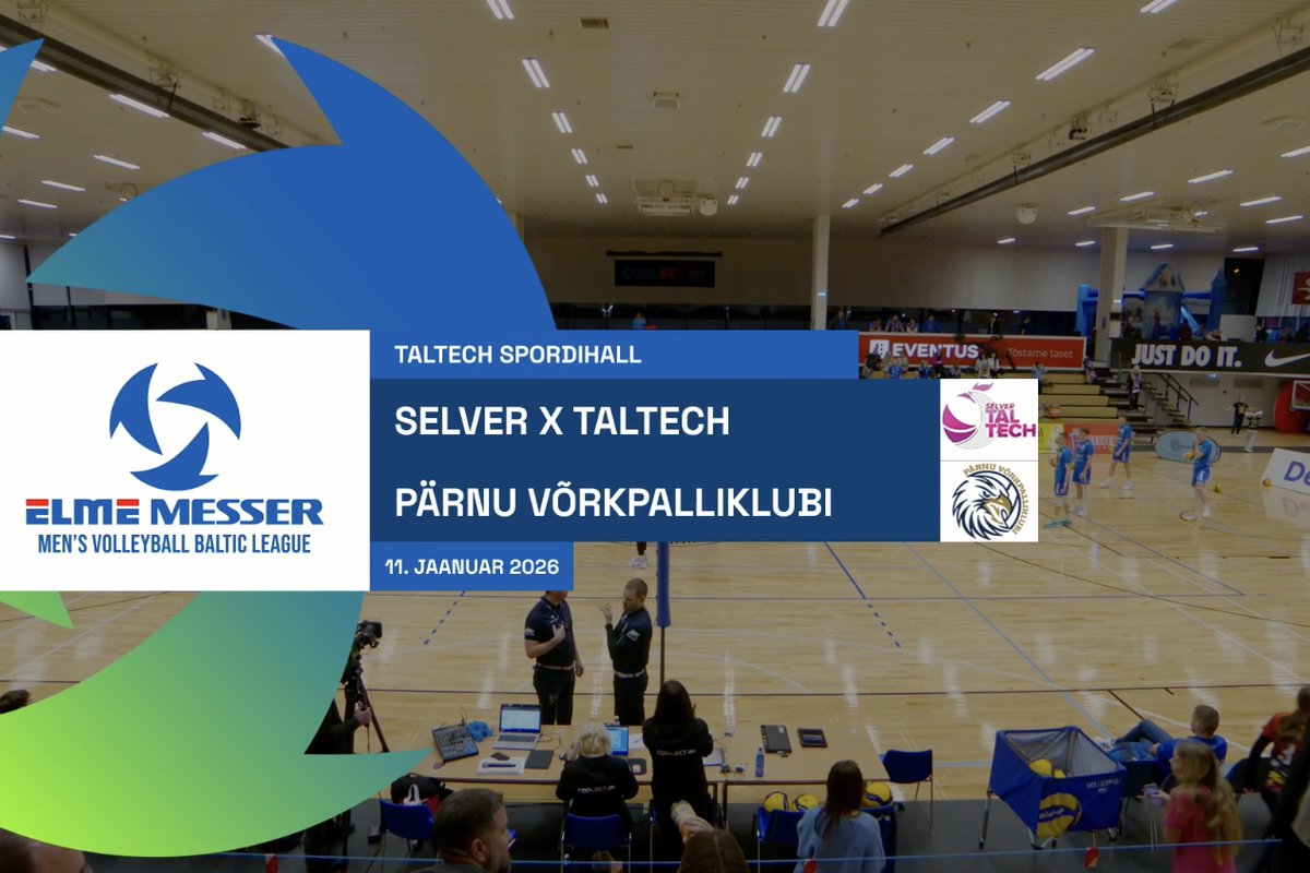TÄISPIKKUSES | Vaata uuesti Selver x TalTech - PÄRNU Võrkpalliklubi kohtumist! - Delfi Sport