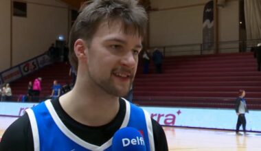 DELFI VIDEO | Kaks suureskoorilist võitu võtnud Kalev/Cramot ootab ees Riia Zelli. Hugo Toom: need võidud annavad enesekindlust