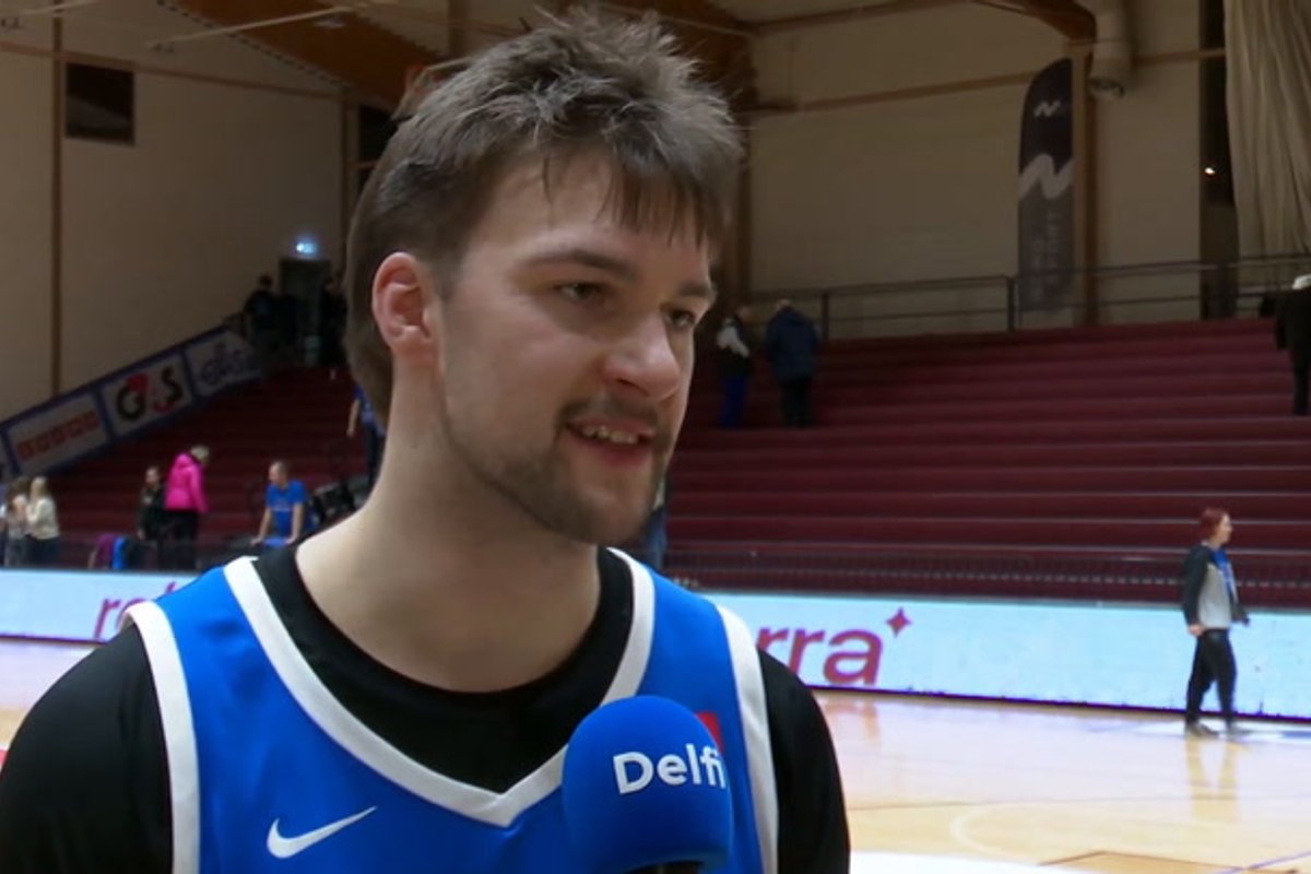 DELFI VIDEO | Kaks suureskoorilist võitu võtnud Kalev/Cramot ootab ees Riia Zelli. Hugo Toom: need võidud annavad enesekindlust