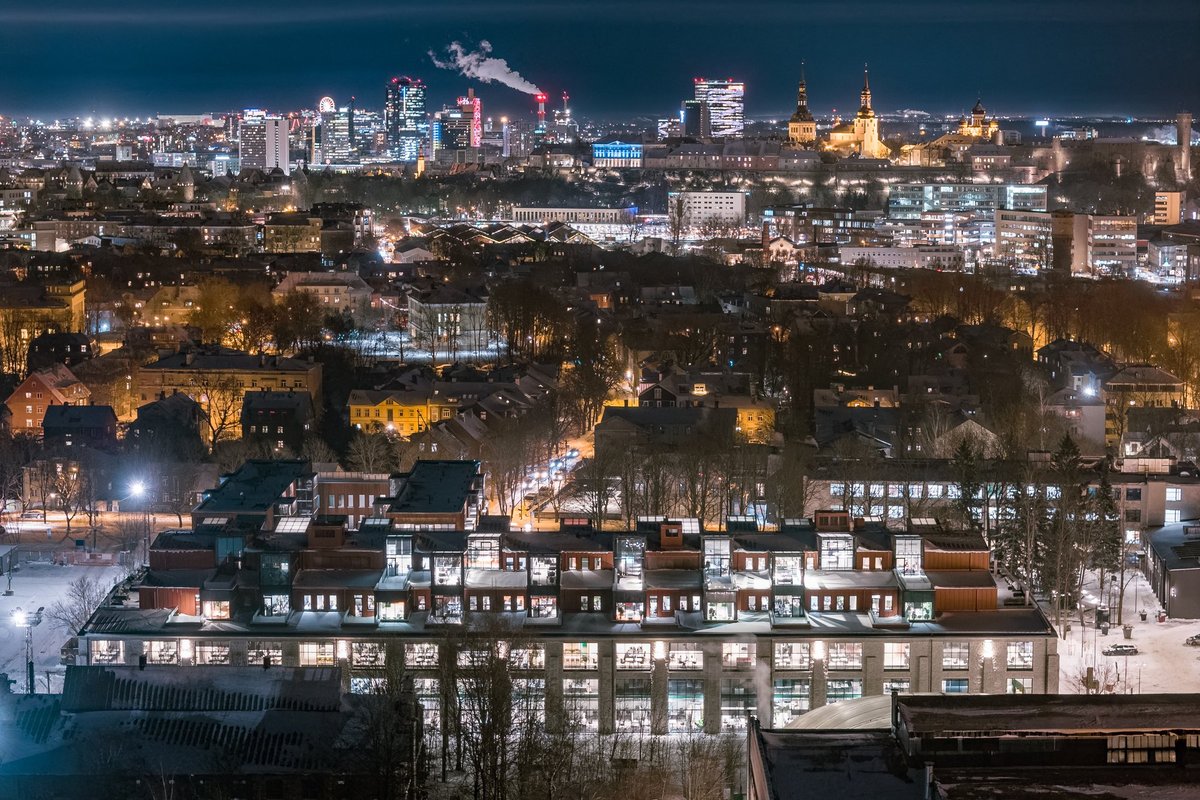 FOTOD | Vaata, milline talvemaagia valitseb Tallinna moodsaimas äripargis „Wise’i kvartalis“