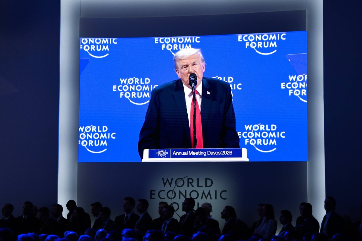 Trump jätkas Davosis peetud kõnes võitlust Gröönimaa omandamise nimel