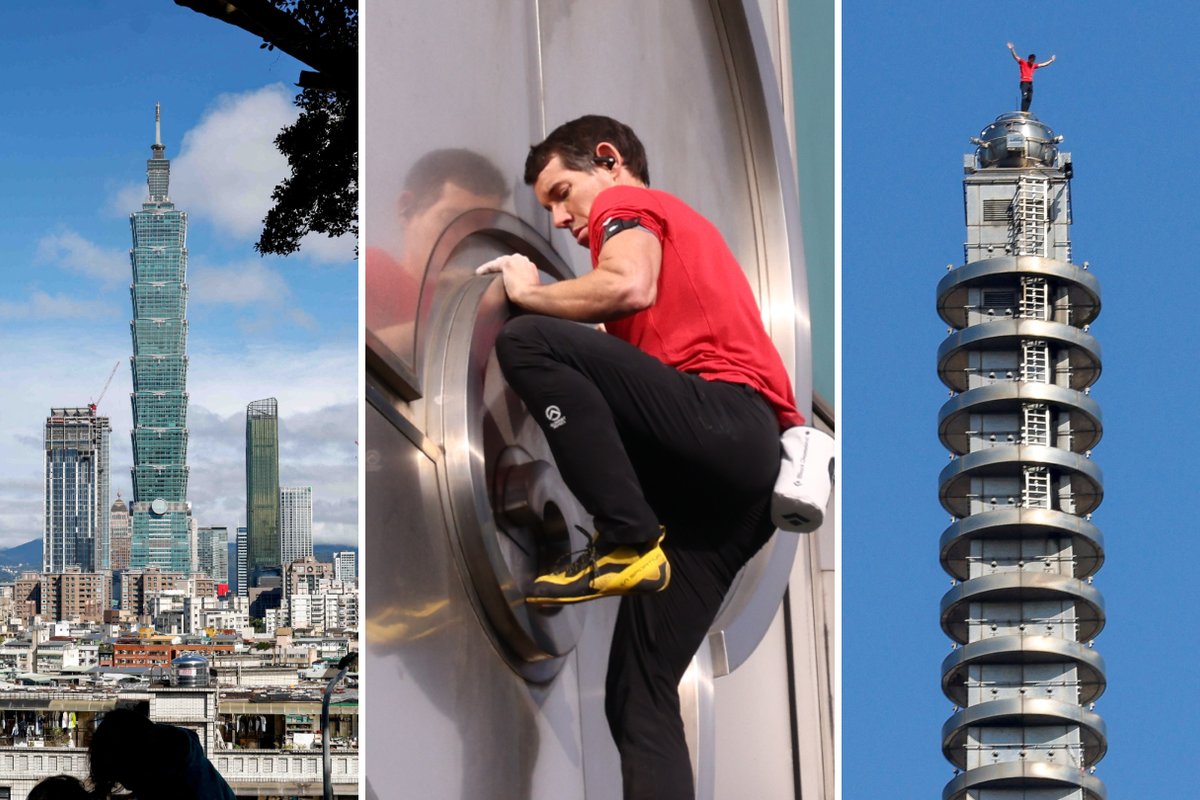 VIDEO | Enneolematu! Mees ronis maailma ühe kõrgeima hoone tippu ilma köite ja kaitsevarustuseta