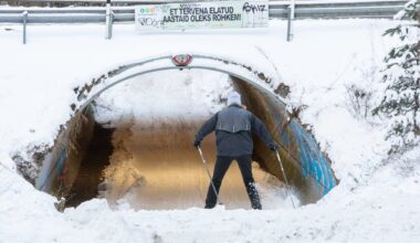 Ohtlik lumeolukord Nõmme suusarajal põhjustas paksu pahandust. Ohver: kukkusin peaga vastu maad