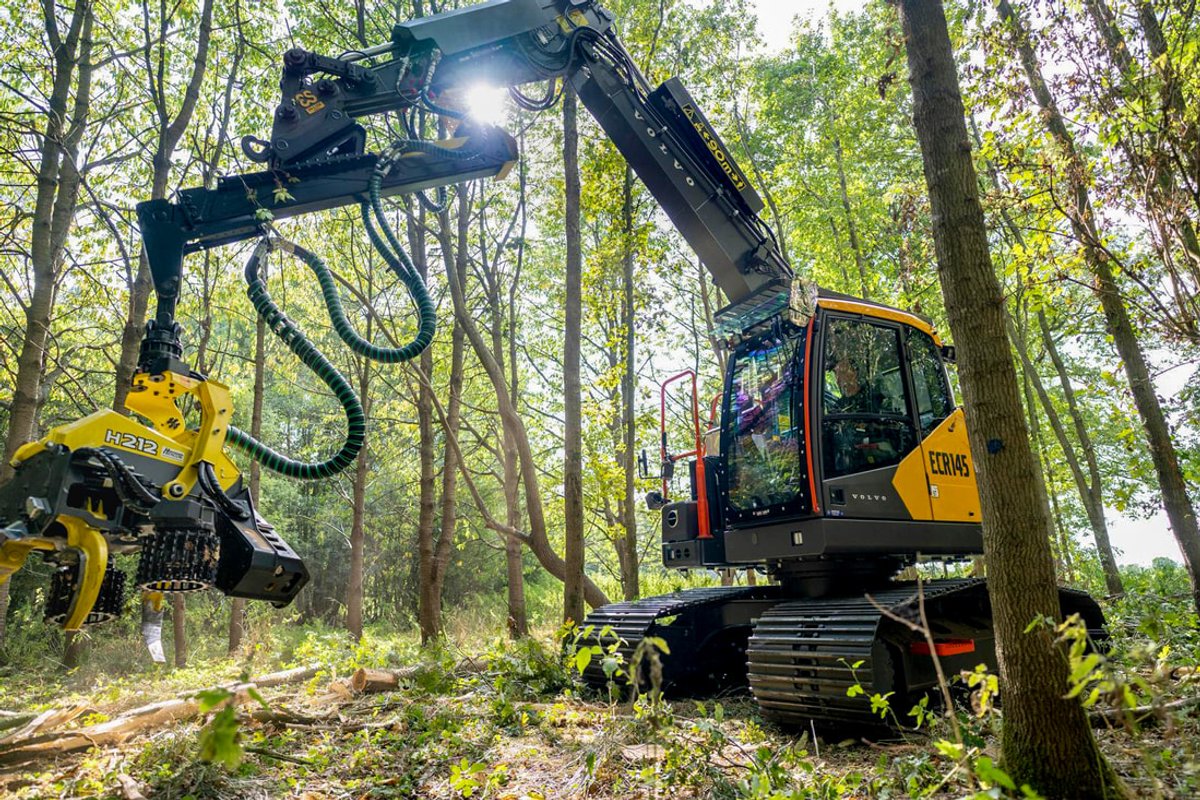 Metsatehnika uudiseid: pikenduspoom, võimsad saed ja forvarder