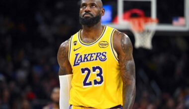 LeBron James jõudis pisaratega alanud mängus ajaloolise 60 000 minuti tähiseni