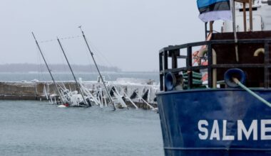 Õnnetu saatusega õppelaev Juku vajus uuesti põhja. Omanik on siiski lootusrikas