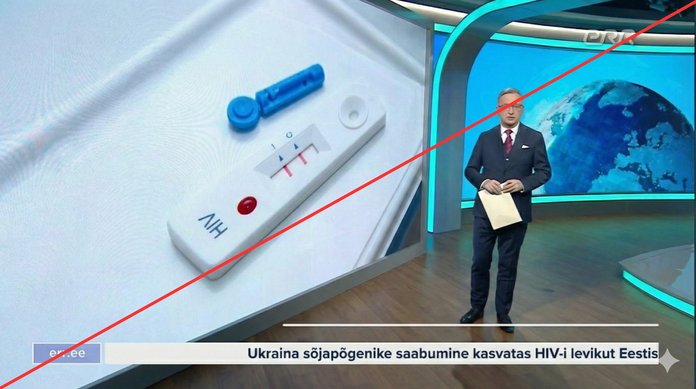 VÕLTSING: Nano Banana genereeris „Aktuaalse kaamera“ olematu uudise kuvatõmmise. Seda pole kunagi päriselt eetris olnud. 