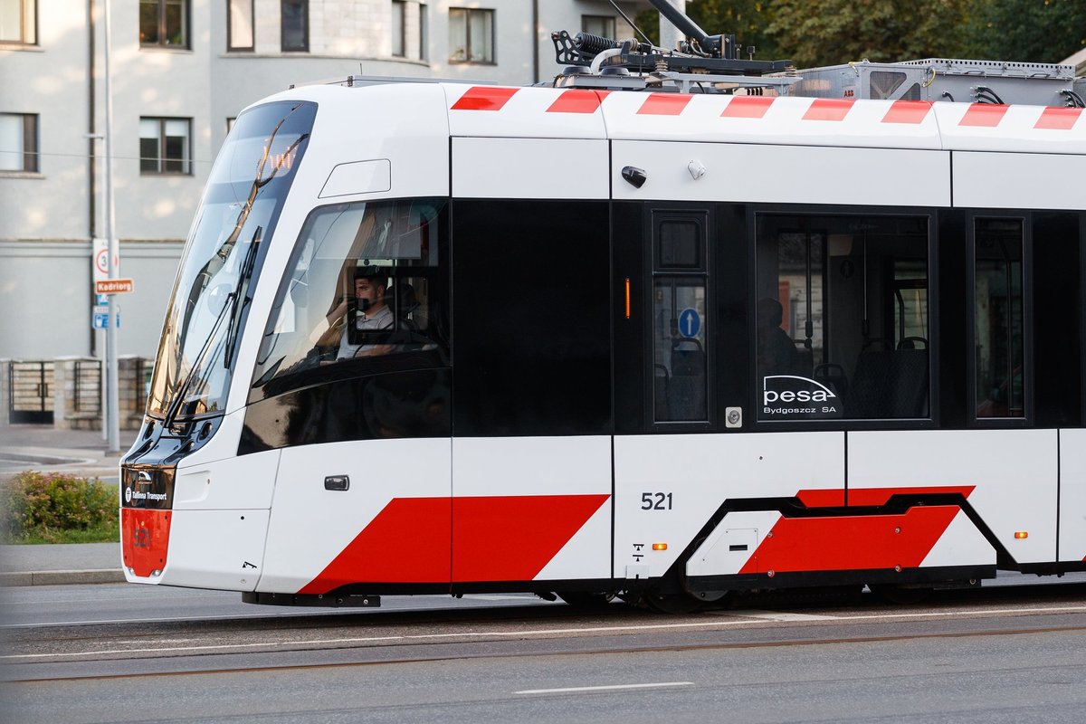 Põhja-Tallinnas oli trammiliiklus häiritud - Delfi