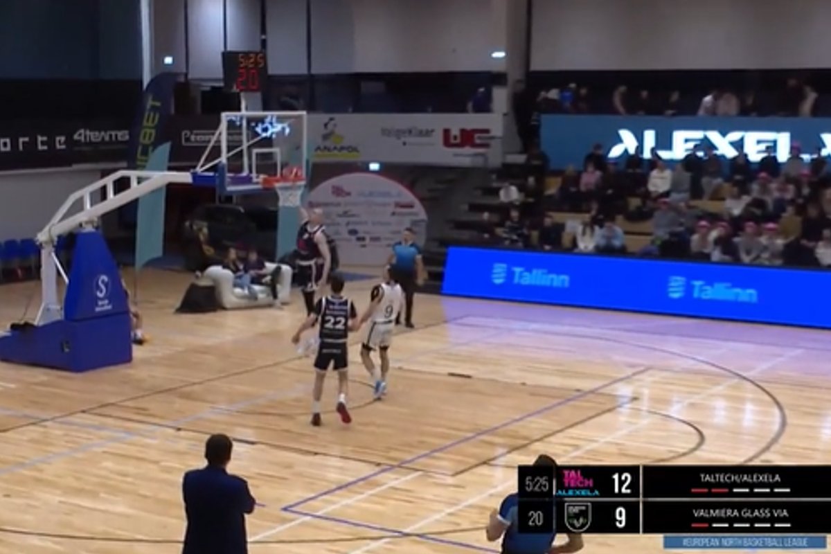 MÄNGU HETK | Jurkatamm lõpetas TalTech/Alexela kiirrünnaku pealtpanekuga - Delfi Sport