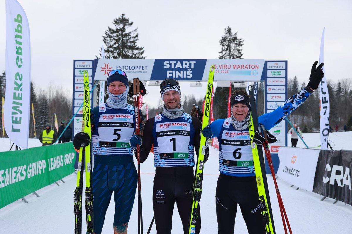 Raido Ränkel võitis Viru juubelimaratoni Karel Tammjärve ees
