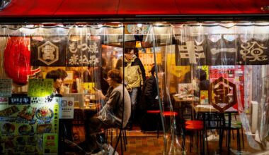 Jaapani pubi seadis külastajatele vanuse piirmäära. „Üle 40-aastased kaebavad liiga palju“