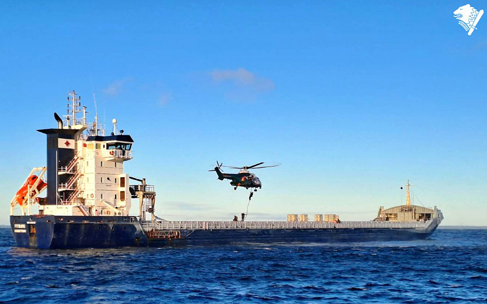 Soome toll: kinni peetud laeva lastiks on sanktsioonide alused terastooted