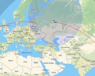 Hiina kanderaketi tükk kukkus alla hoopis Uus-Meremaa lähedal