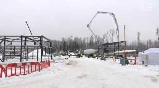 VIDEO: Läti hakkas kiirkorras keset talve ehitama metsa sisse laskemoona tehast