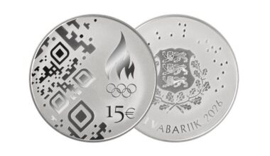 Eesti Pank annab välja Milano Cortina taliolümpiamängudele pühendatud meenemündi | Pressiteated