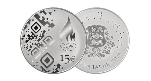 Eesti Pank annab välja Milano Cortina taliolümpiamängudele pühendatud meenemündi | Pressiteated