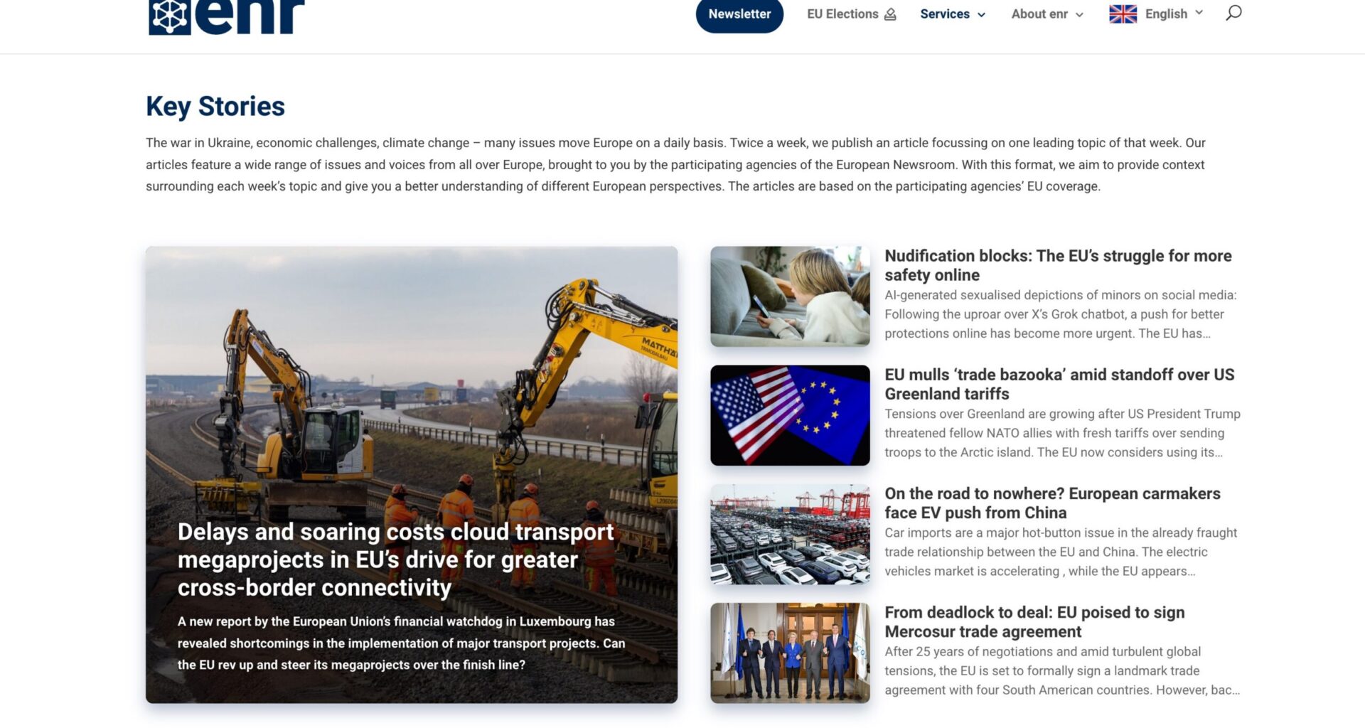 Euroopa Uudistetoimetus tegeleb Euroopa ühendamisega