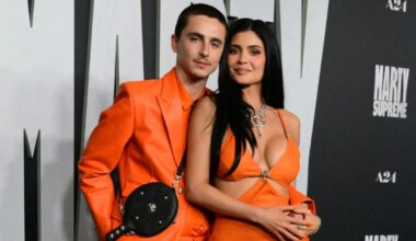 Timothée Chalamet avaldas Kylie Jennerile auhinnagalal armastust