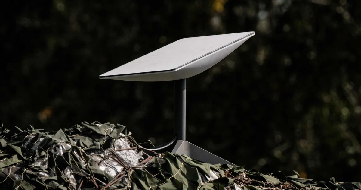 venelastel lakkasid kogu rindel töötamast Starlinki terminalid