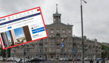 PIILU SISSE ⟩ «Vaated kogu linnale!» Viisnurgaga majas Tallinna südames on müügil omapärane korter