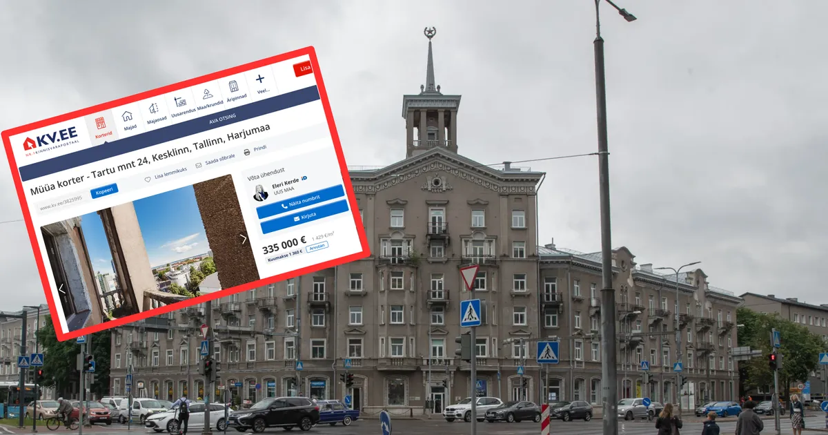 PIILU SISSE ⟩ «Vaated kogu linnale!» Viisnurgaga majas Tallinna südames on müügil omapärane korter