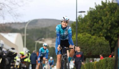 Laura Lizette Sander oli hooaja avavõistlusel esirinnas